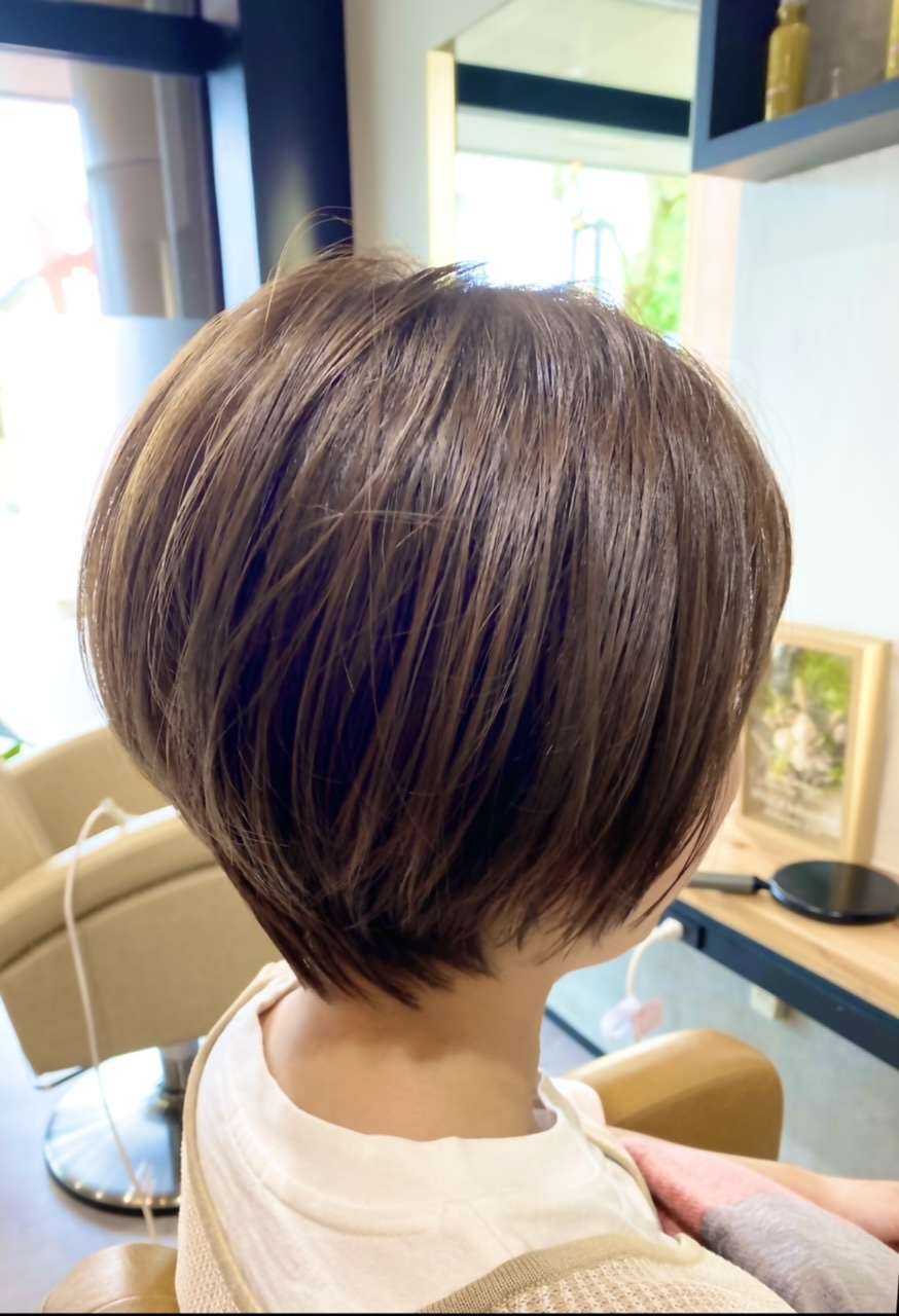ショートボブスタイル